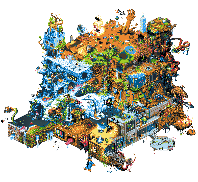 GitHub - tlenclos/squary.io: Real time collaborative pixel art drawing